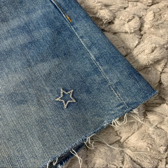 H & M x Coachella Women’s Denim Jean Cutoff Shorts - Picture 4 of 10